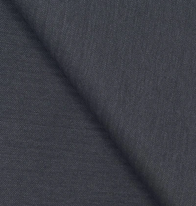 VBC Grey Herringbone 100% Wool Suiting Fabric