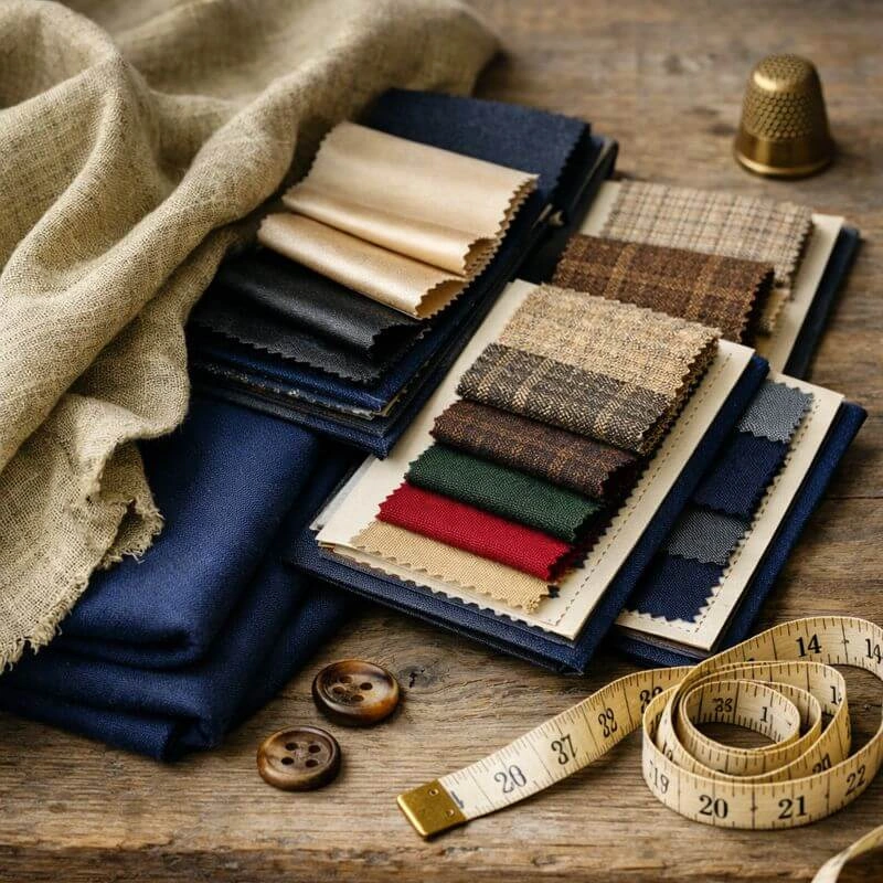 finest fabric for suits tailoring in India