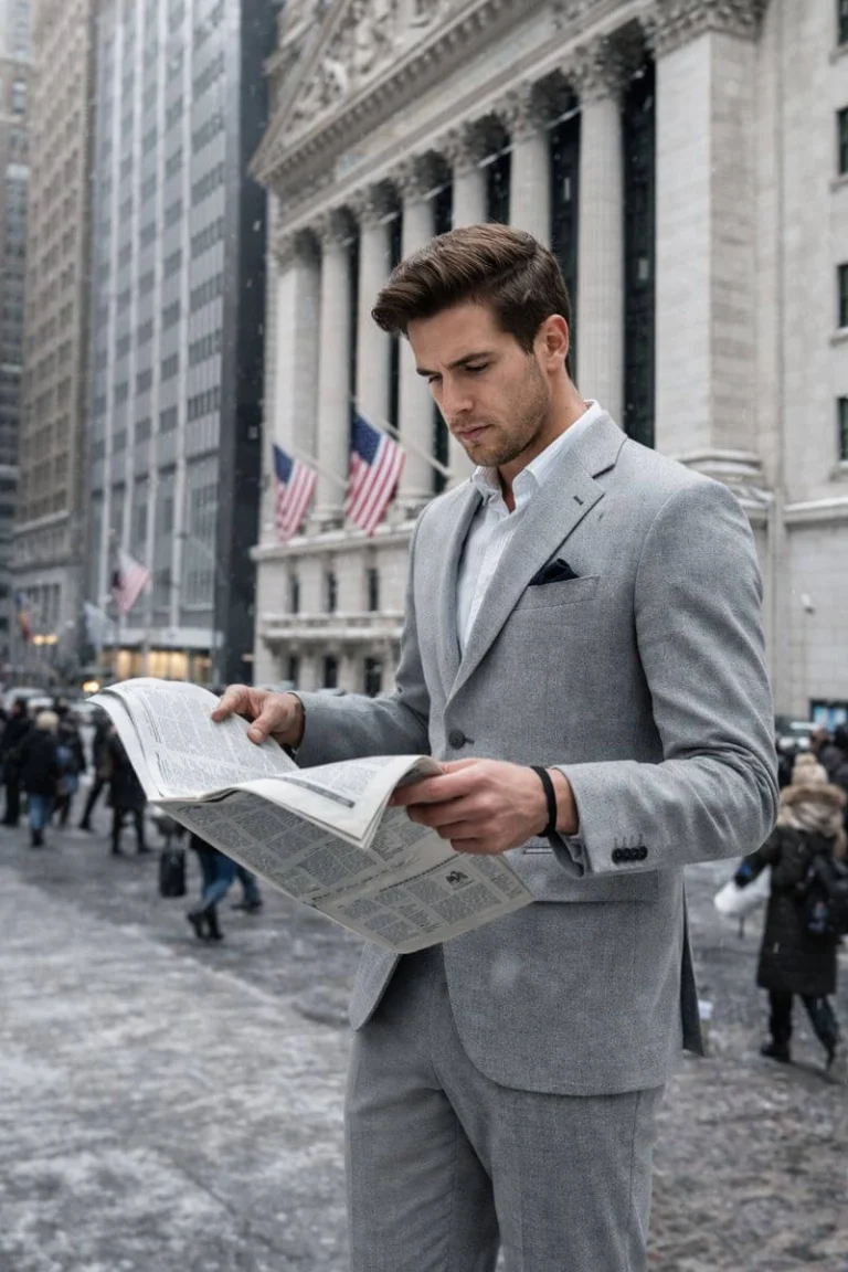 A Quick Handbook for the First Suit for Men