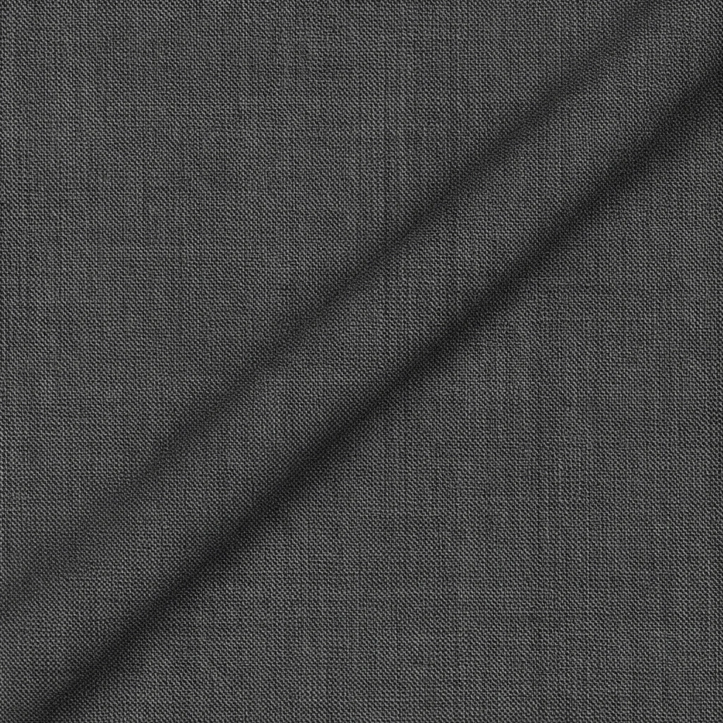 VBC light grey Super 150s wool suiting fabric close-up, plain weave Italian wool with smooth texture and elegant drape, ideal for summer suits, business tailoring, and bespoke menswear craftsmanship
