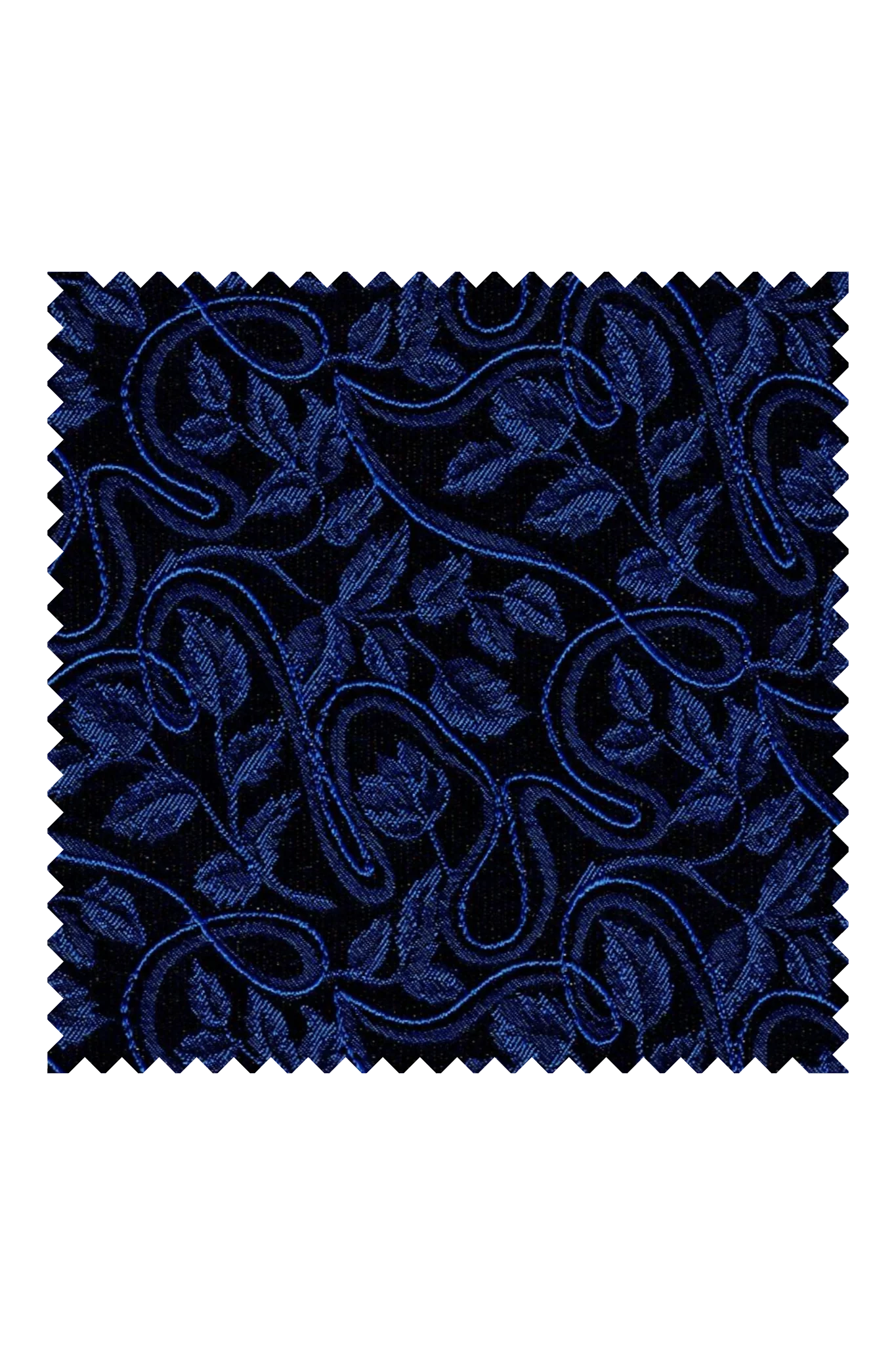  Blue Ceremonial Brocade Suit Fabric