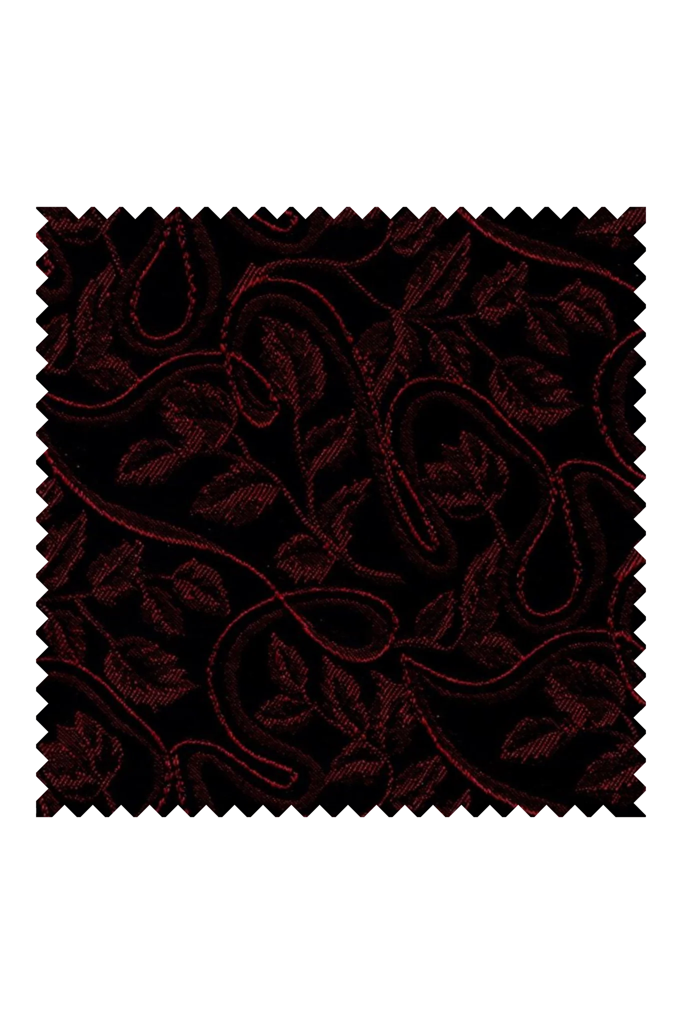  Crimson Red Ceremonial Brocade Suit Fabric