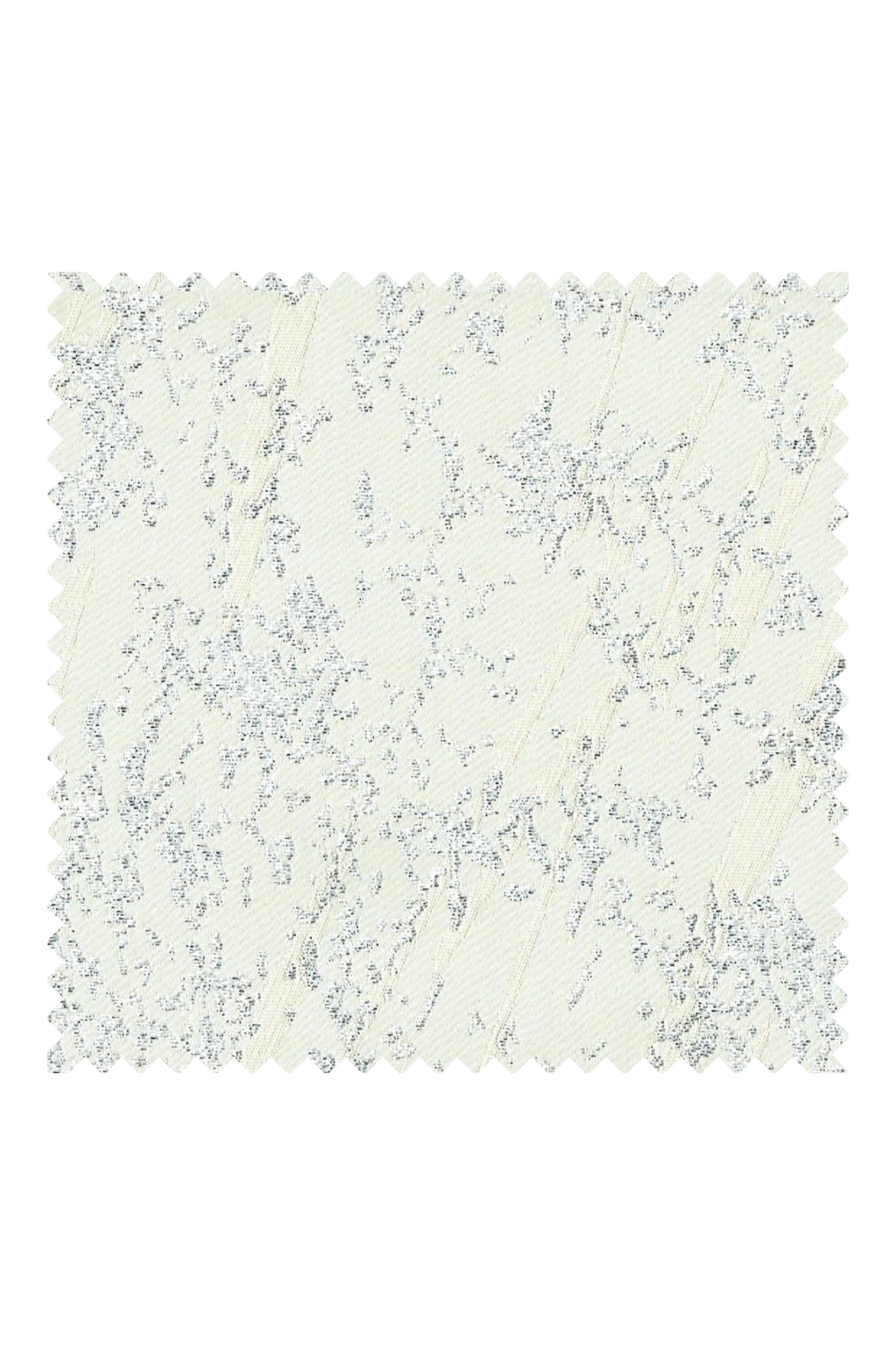  Ivory White Ceremonial Brocade Suit Fabric